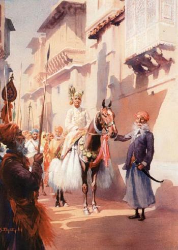 Indian groom by 
																	William Spencer Bagdatopoulos