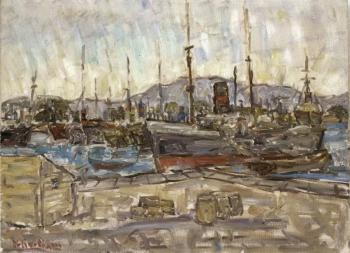Port of Piraeus by 
																	Michalis Kandylis