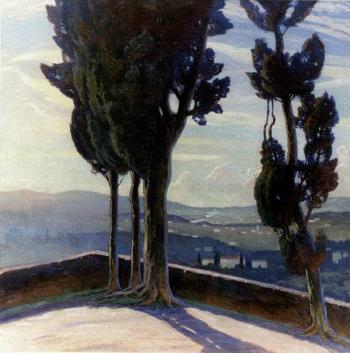 View from Fiesole by 
																	Lennart Nyblom