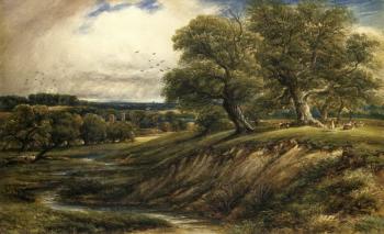 Bradgate Park, Leicestershire by 
																	James Orrock