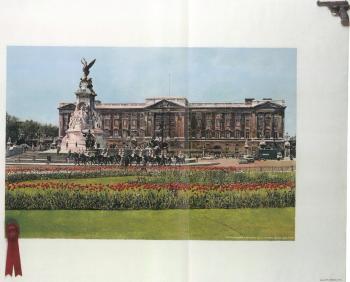 Buckingham Palace with first prize by 
																			Malcolm Morley
