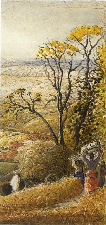 Golden valley by 
																			Samuel Palmer