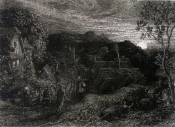 Golden valley by 
																			Samuel Palmer