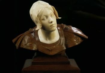 Bust of Nele by 
																			Charles Samuel