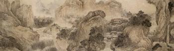 Landscape of Wangchuan by 
																			 Zhang Jisu