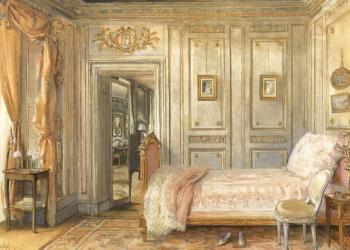 La chambre de Lady Mendl by 
																	William Bruce Ellis Ranken