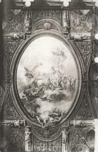 Ambrogio Spinola conduit a l'Immortalite par Minerve. Etude pour un plafond by 
																			Charles de Wailly