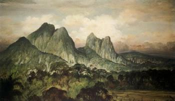 View of the mountain by 
																	 Wahdi