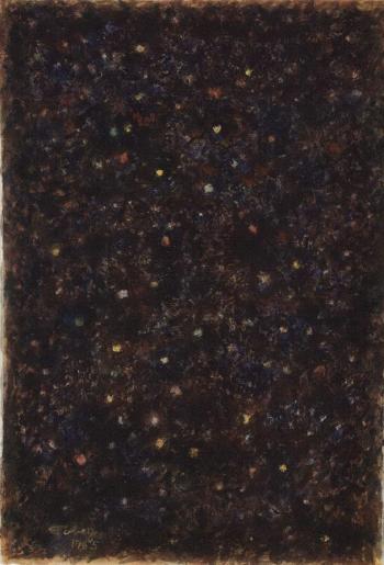 Abstract composition by 
																	Mark Tobey