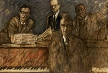 Dave Brubeck Quartet by 
																	Richard Frooman