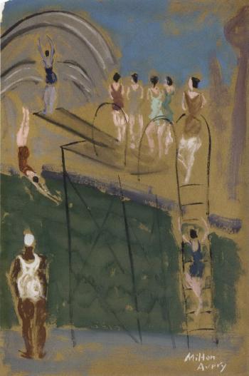 Divers by 
																	Milton Avery