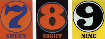 Numbers by 
																	Robert Indiana