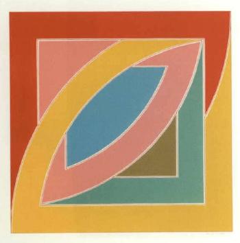 River of ponds II by 
																	Frank Stella