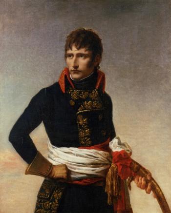 Portrait of Napoleon Bonaparte, holding a sabre by 
																			Andrea Appiani