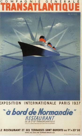 Bord de Normandie, Espostion Internationale Paris by 
																	Jean Auvigne