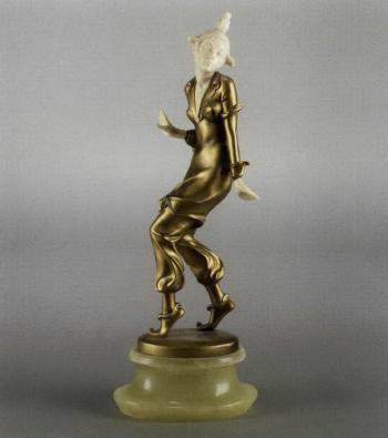Female figure by 
																	Hans Elischer