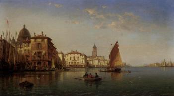 Venice by 
																	Charles Euphrasie Kuwasseg