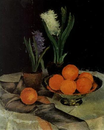 Oranges and flowers by 
																	Ekke Ozlberger