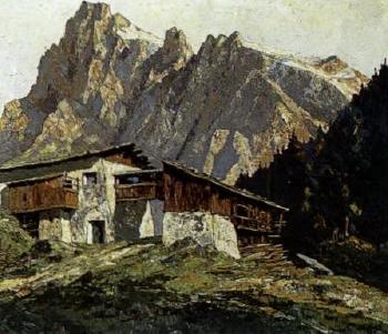 In Bergell, Sciora Gruppe by 
																	Otto Ackermann-Pasegg