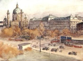 Karlsplatz by 
																	Robert Wosak