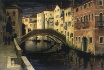 Evening in Venice by 
																	Hugo Noske