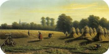 Dutch harvest by 
																	Joseph Hartogensis