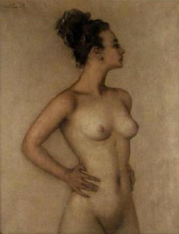 Female nude by 
																	Alve Valdemi del Mare