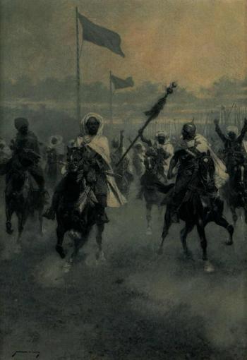 Berber battle by 
																	Marcelino de Unceta y Lopez