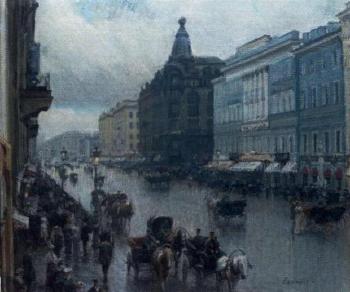Boulevard Nevsky by 
																	Dmitrii Ievgrafov