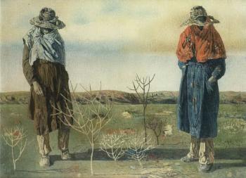 Women in the fields by 
																	Jose Duarte