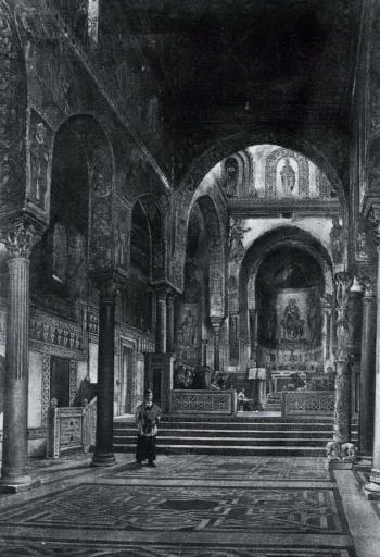 La Cappella Palatina di Palermo by 
																	Pietro Volpes