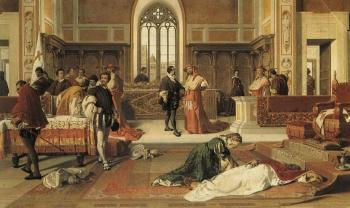 The death of Alessandro VI Borgia by 
																	C Saltelli