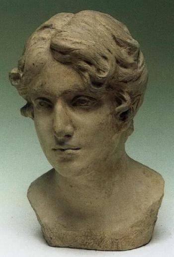 Head of woman by 
																	Francesco Ierace