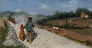 On the way to Rieti by 
																	Lemmo Comte de RoSSi-Scotti