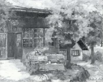 Alpine tavern by 
																	Ellinor Reuter-Raabe