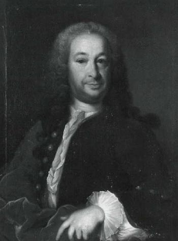 Portrait of gentleman by 
																	Johann Rudolf Daelliker