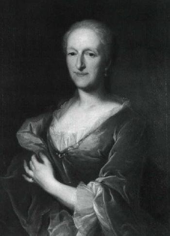 Portrait of lady by 
																	Johann Rudolf Daelliker
