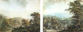 Landscapes by 
																	Johann Karl Mullener