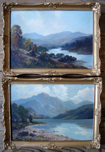 Loch scenes by 
																	Douglas Falconer