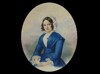 Portrait of young women by 
																	Johann Leberecht Eggink