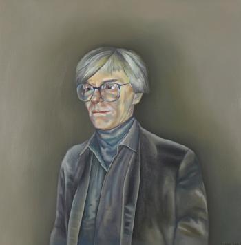 Portrait of Andy Warhol by 
																	Fraser Grant Fair