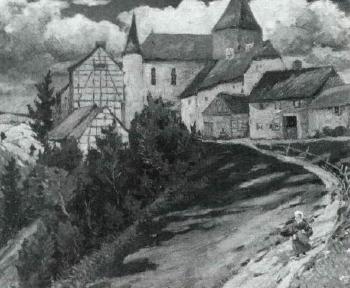 Village by 
																	Ernst Inden