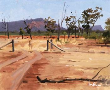Gate on 6th Bend Arcadia Valley by 
																	Graeme Inson