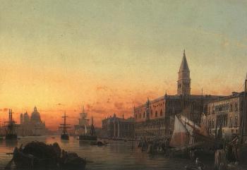 Venice by 
																	Friedrich Nerly