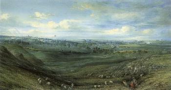 Winton from Morestead Down by 
																	George Frederick Prosser