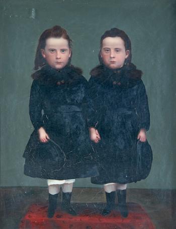 Untitled - Portrait of twins by 
																	 Lai Sung
