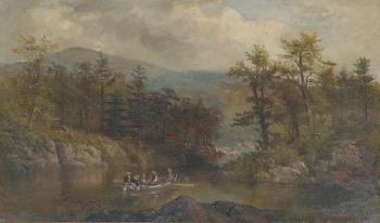 Narrows at Lake George by 
																	James Brade Sword