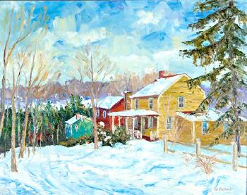 Point Pleasant winter by 
																	William Jachwak