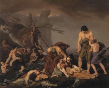 Scene from The River of Sin by 
																	Heinrich Eddelien