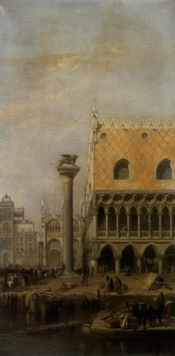 Venetian views by 
																			Clarkson Stanfield